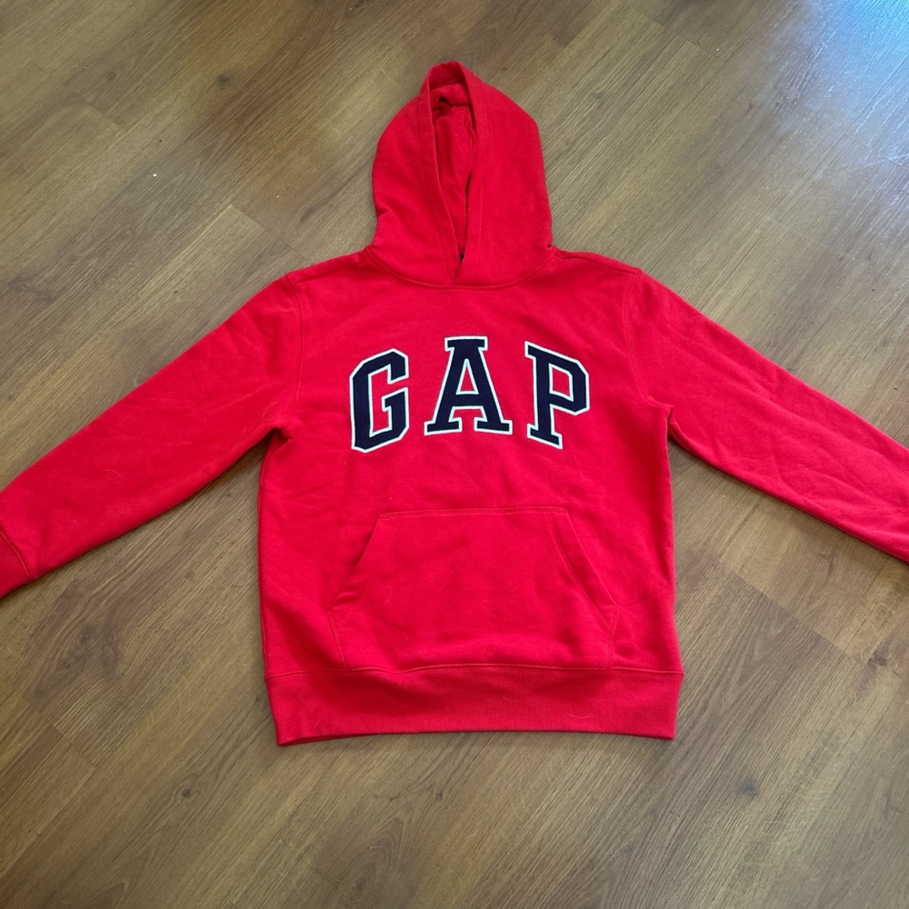 GAP Kids Bright Red Hoodie